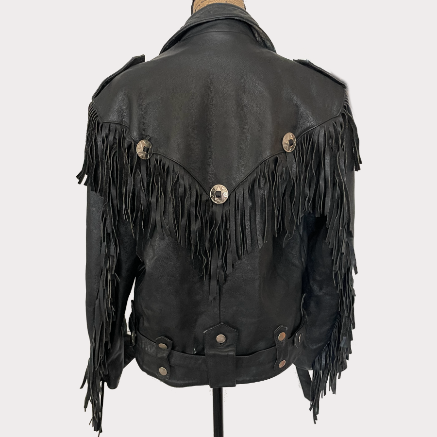 Leather Jacket - Size Medium