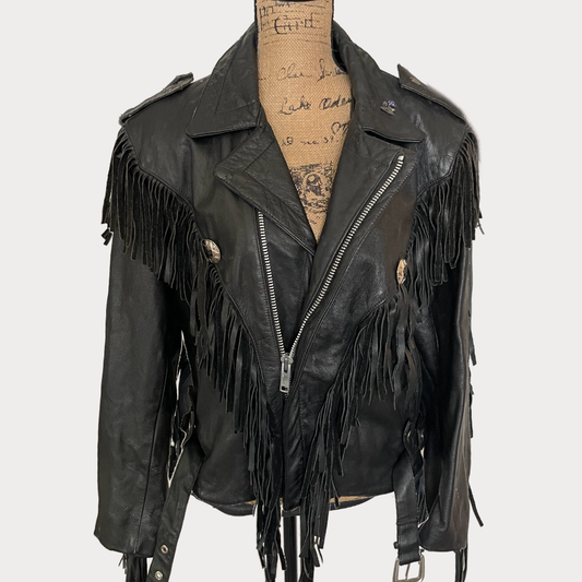 Leather Jacket - Size Medium